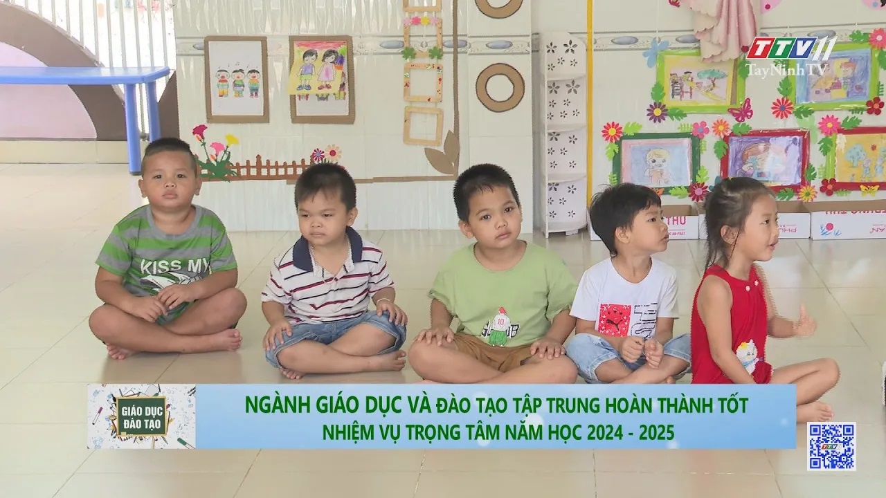 Ngành Giáo dục và Đào tạo tập trung hoàn thành tốt nhiệm vụ trọng tâm năm học 2024 - 2025 | GIÁO DỤC ĐÀO TẠO | TayNinhTV